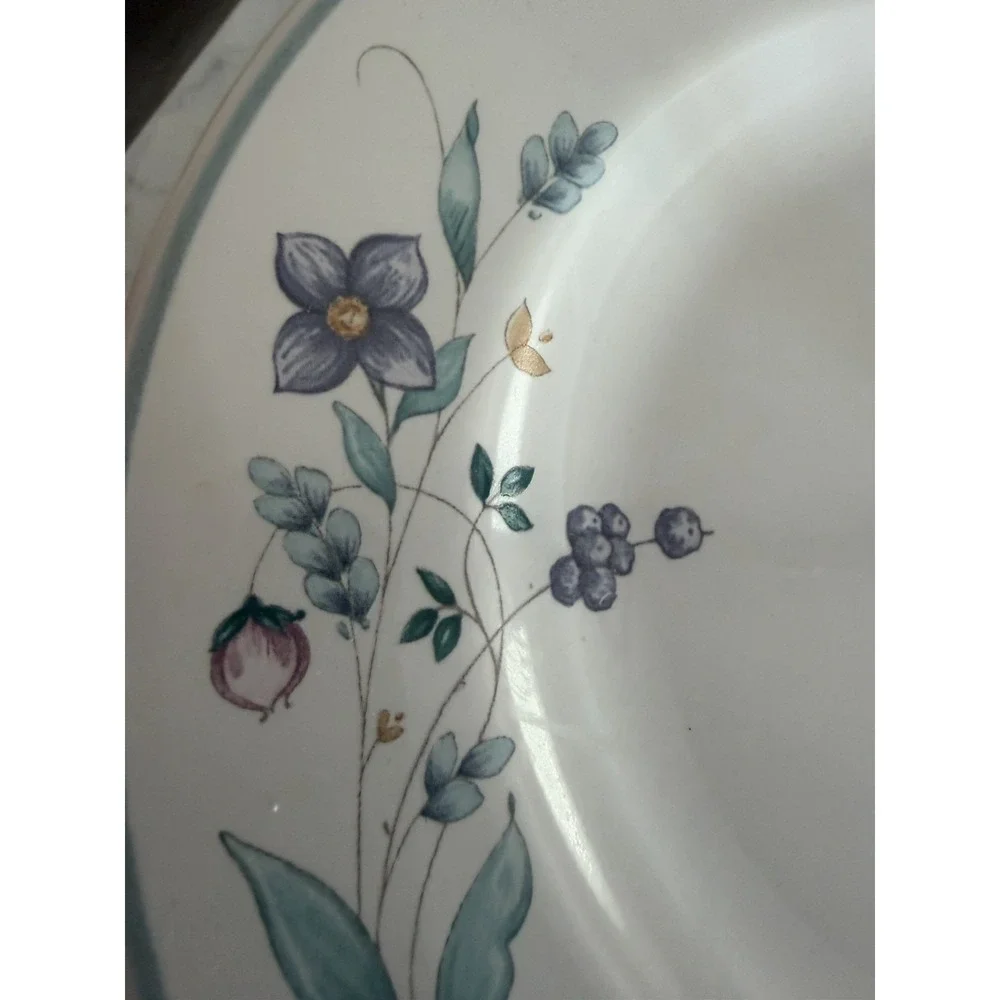 Pfaltzgraff Meadow Lane 2 Tiered Cake Stand Tray 10x10